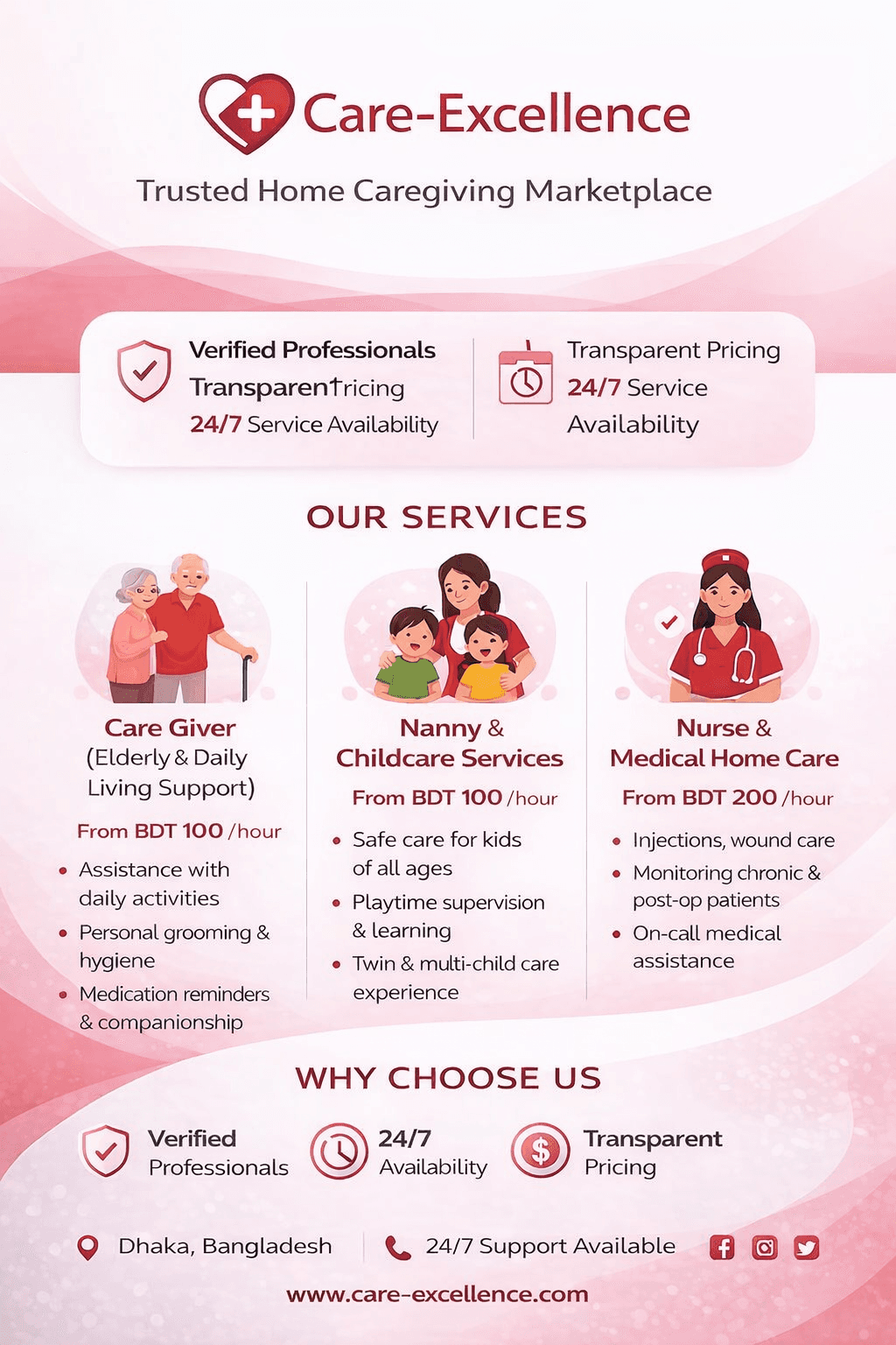 Care-Excellence Home Care Services Overview